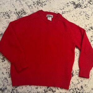Vintage 100% wool Eaton select Red Women's Sweater